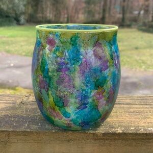 Hand Painted Multi-Use Jar/Vase